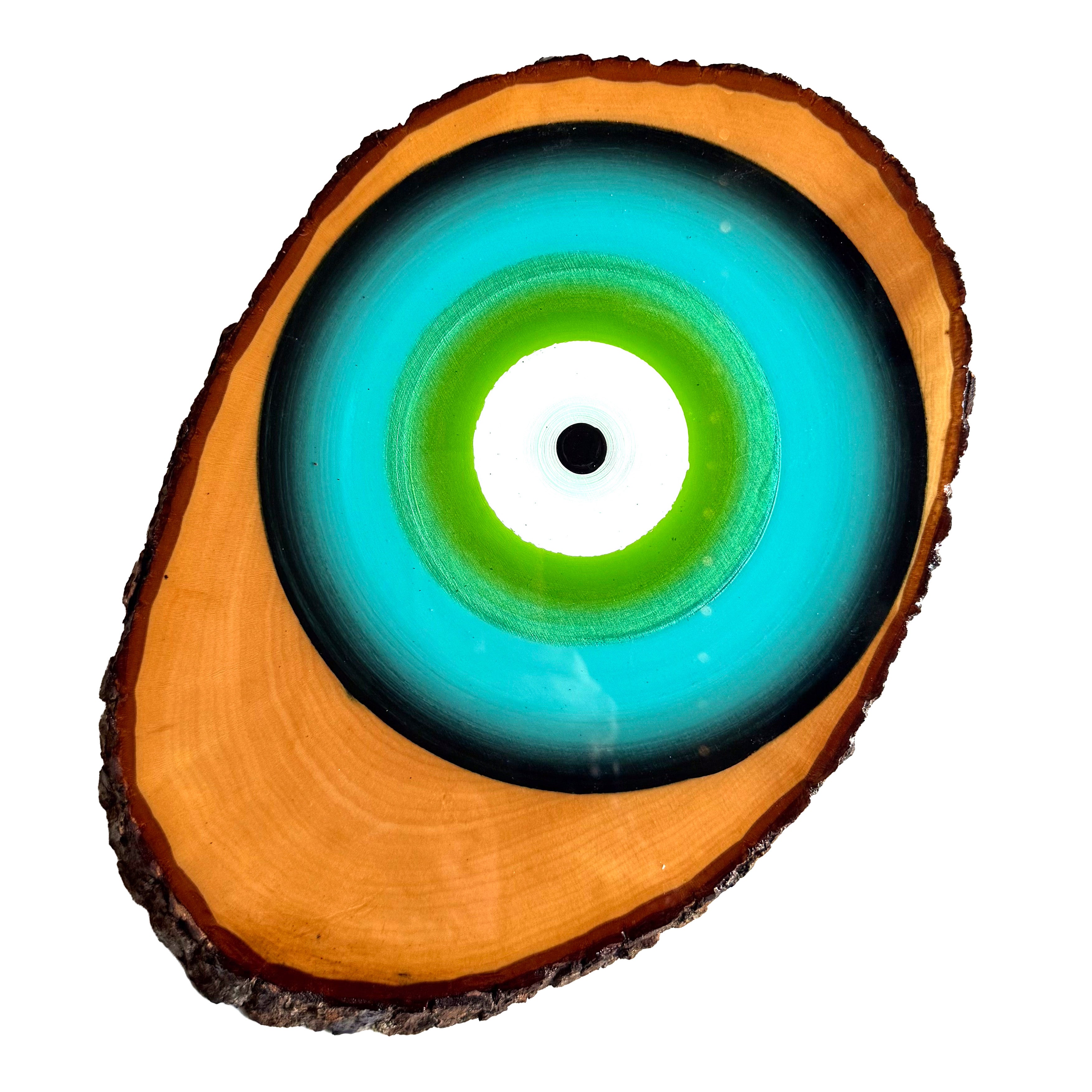 Good Fortune #6 — Green Eye Talisman