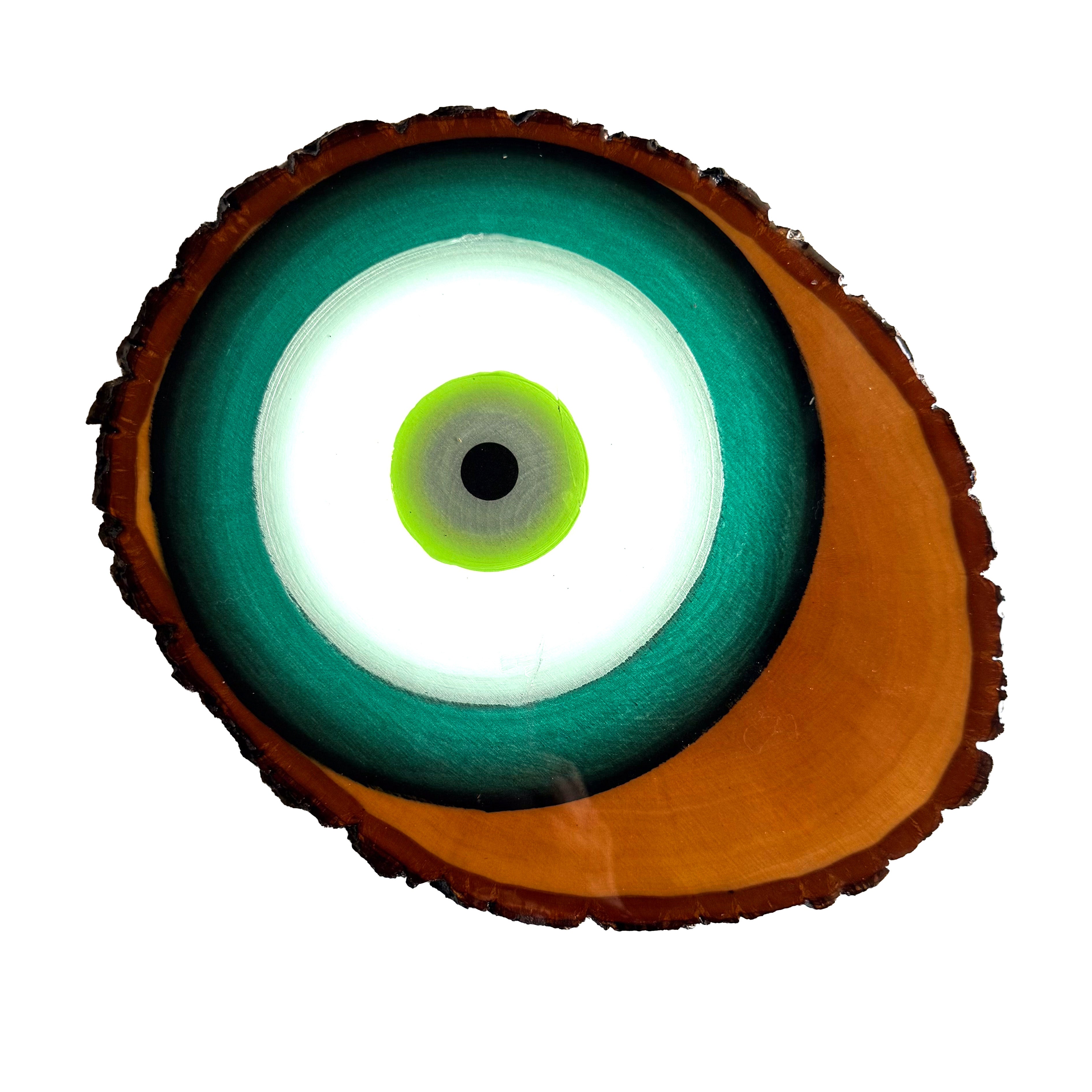 Good Fortune #9 — Green Eye Talisman