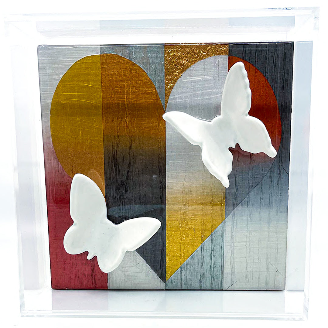 Heavy Metal Metallic Heart Box