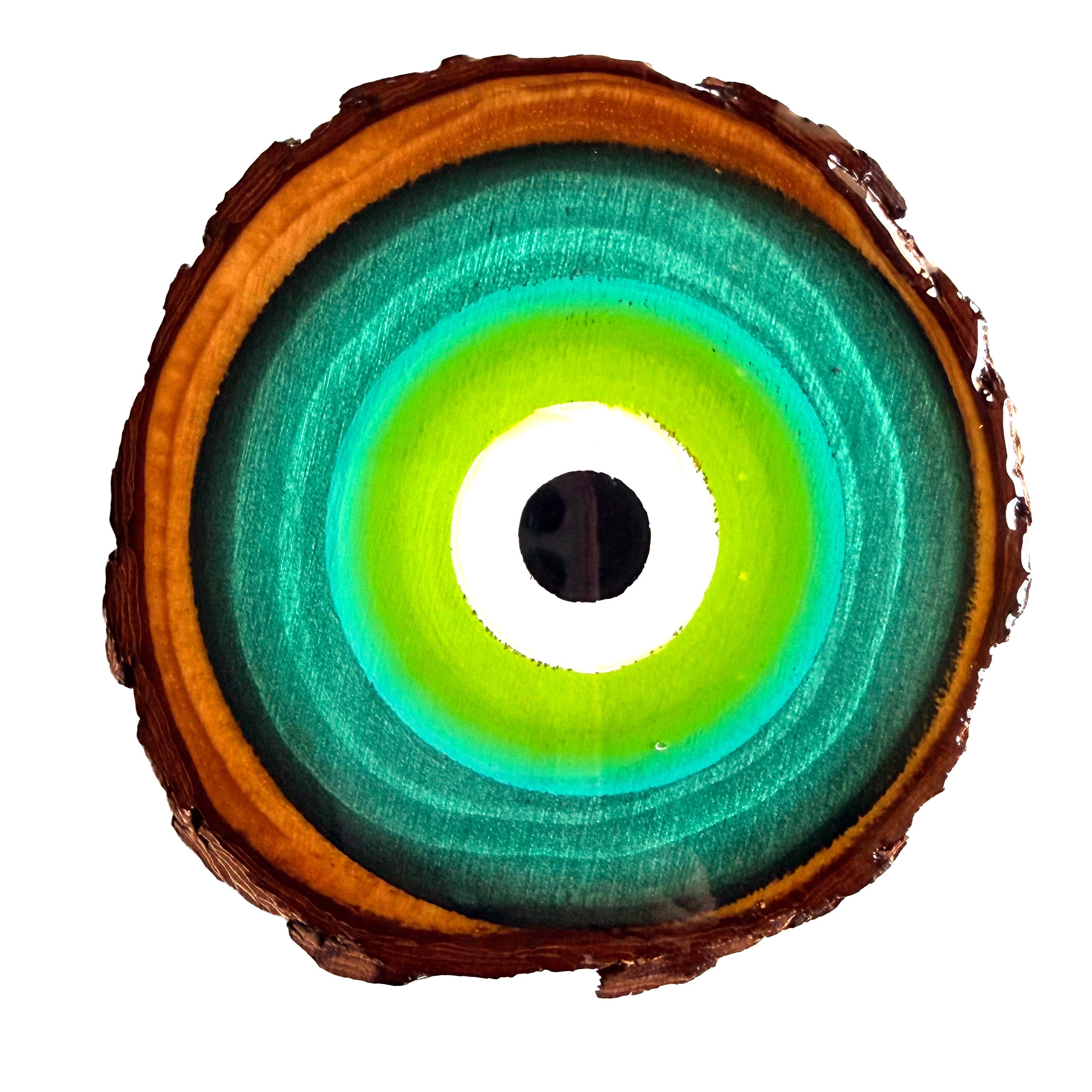 Good Fortune #4 — Green Eye Talisman