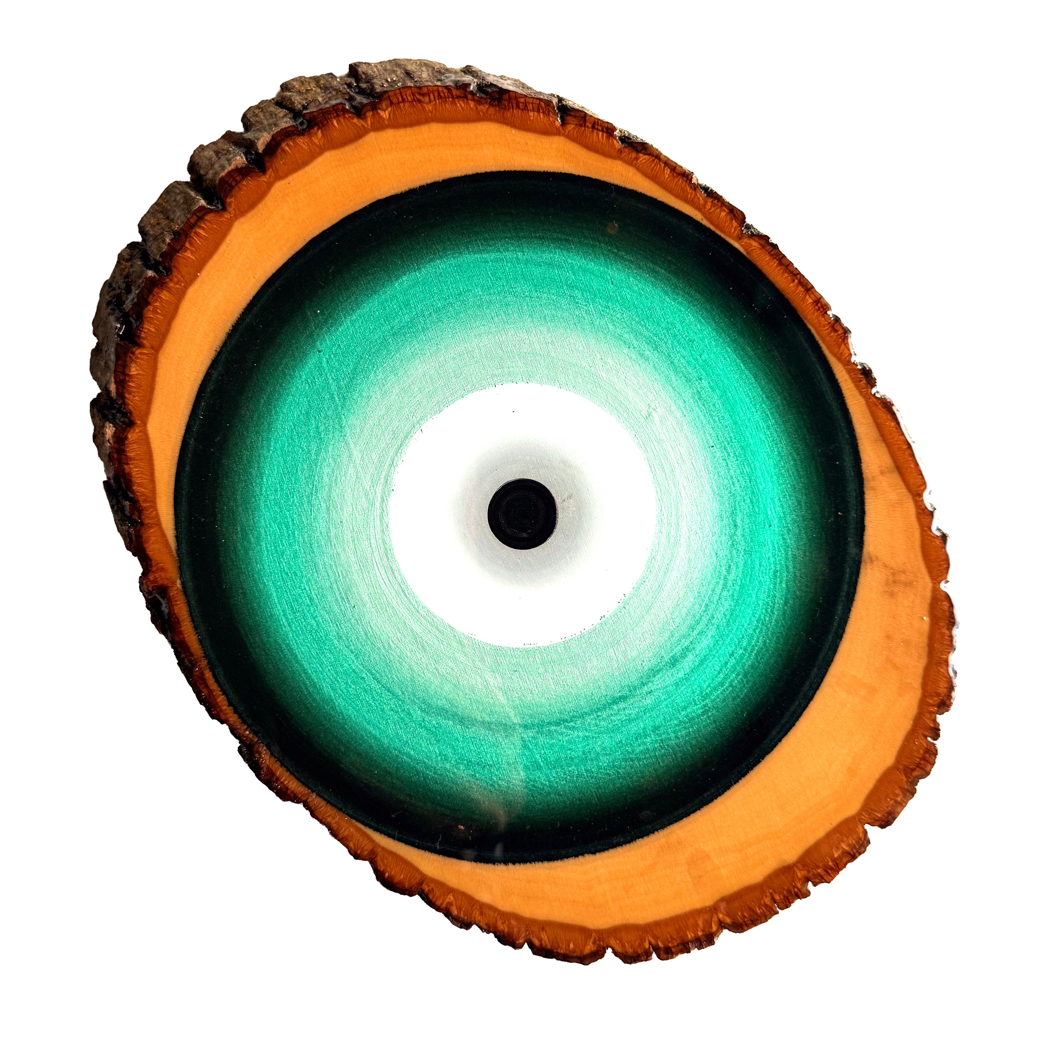 Good Fortune #8 — Green Eye Talisman