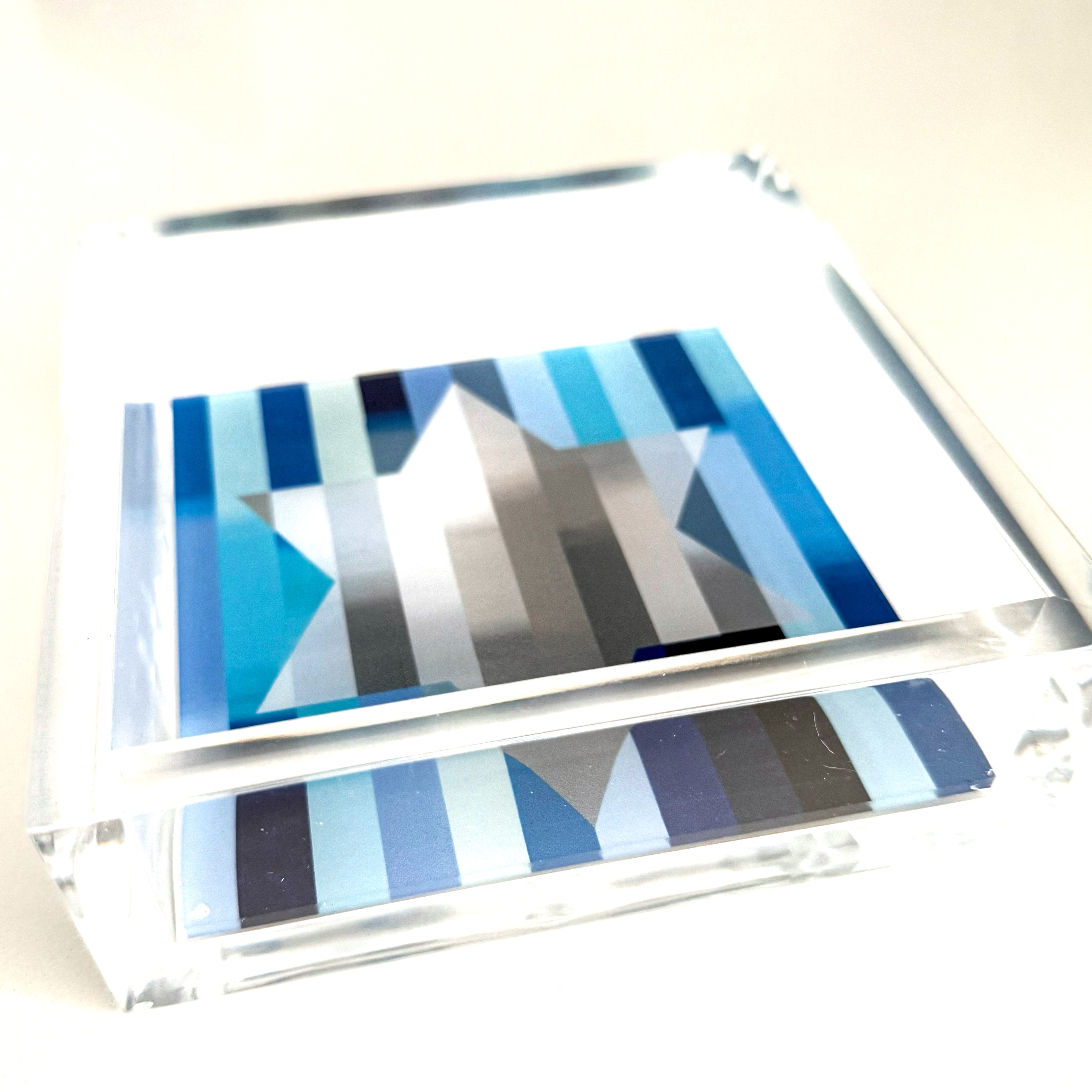 6"X6" Acrylic tray with one insert of your choice included