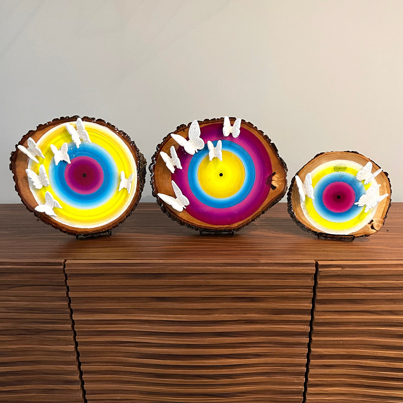 Spring butterflies medium yellow