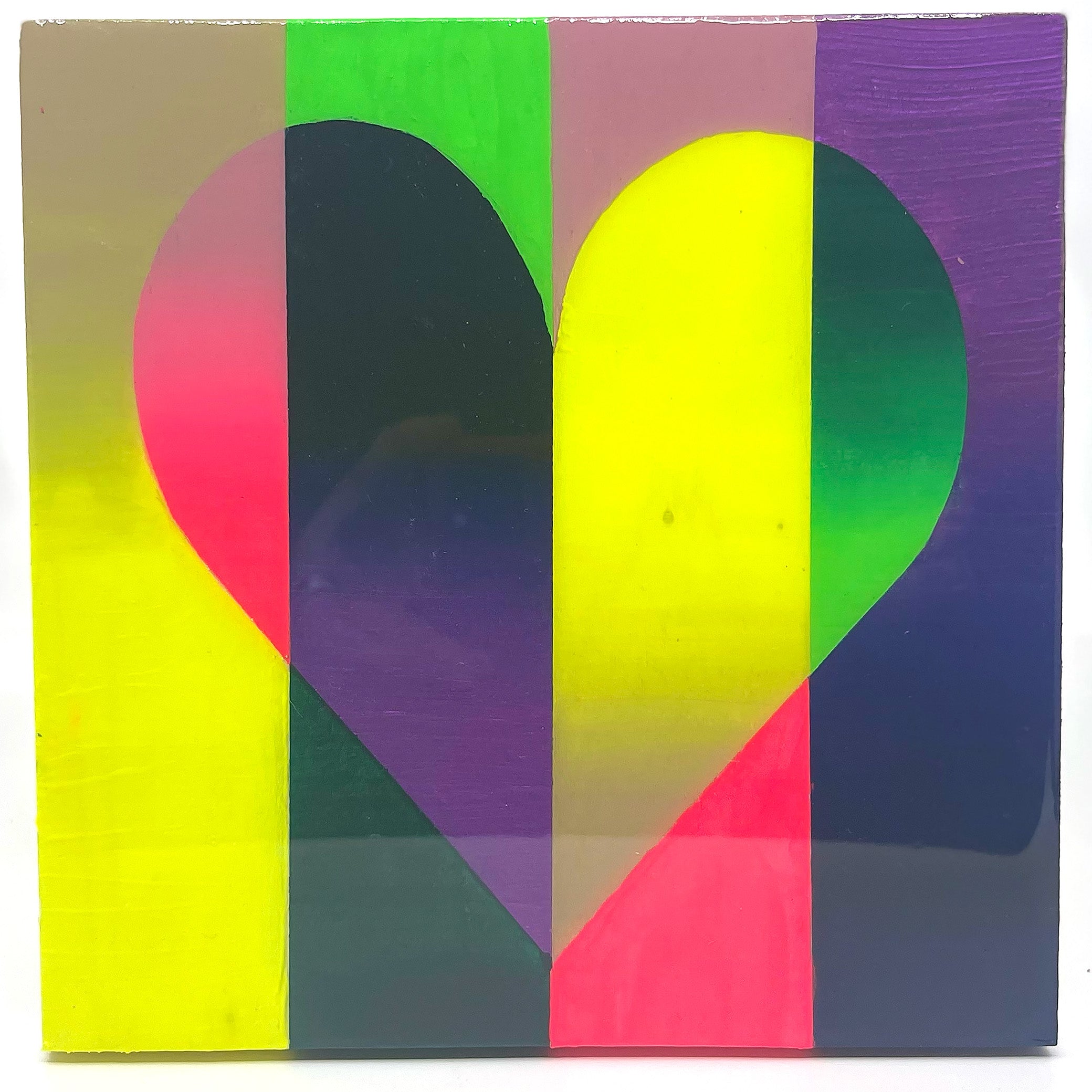 Paradise City Heart Painting #2